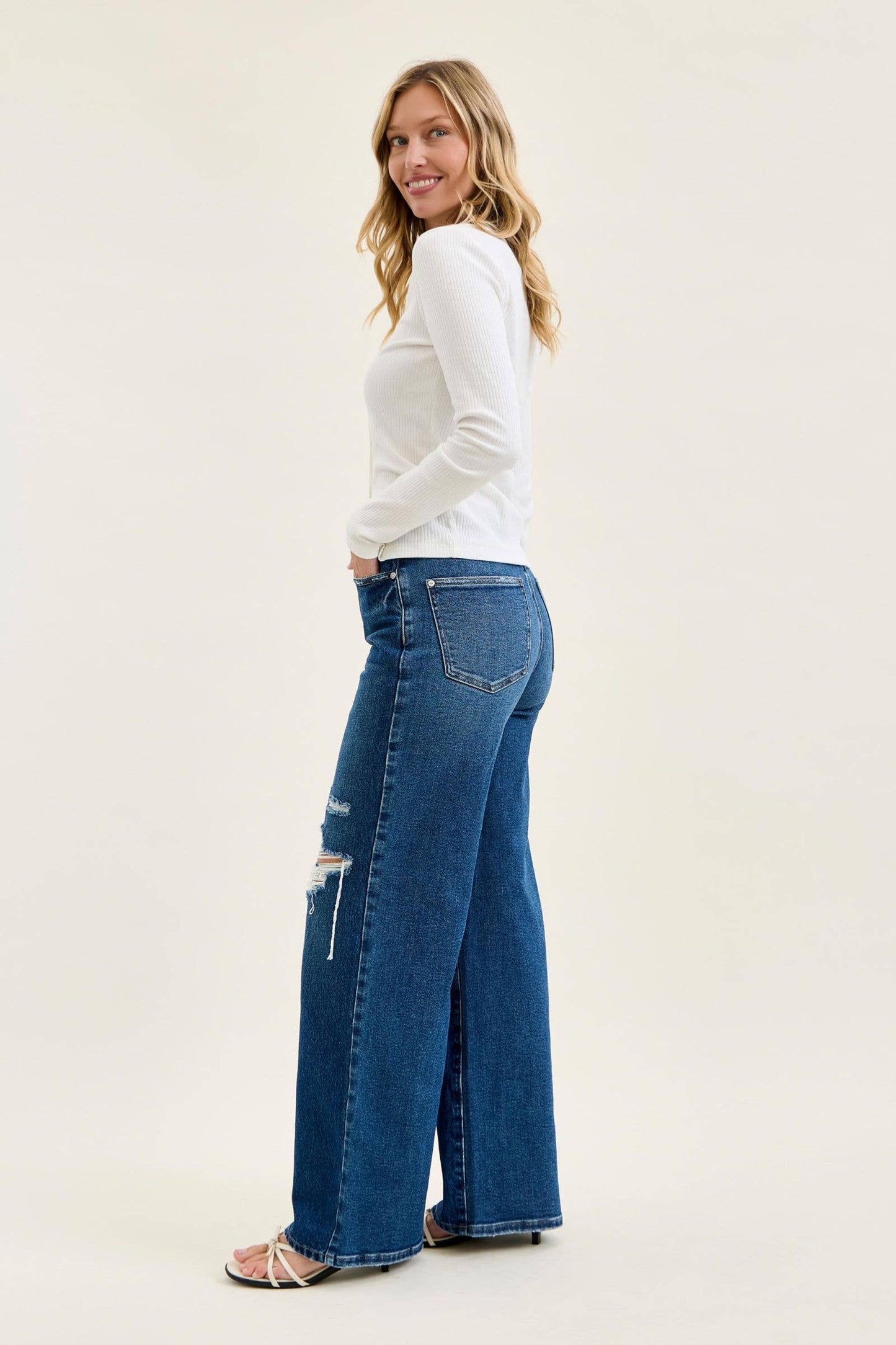 Judy Blue High Waist with Adjustable Wasitband Tabs