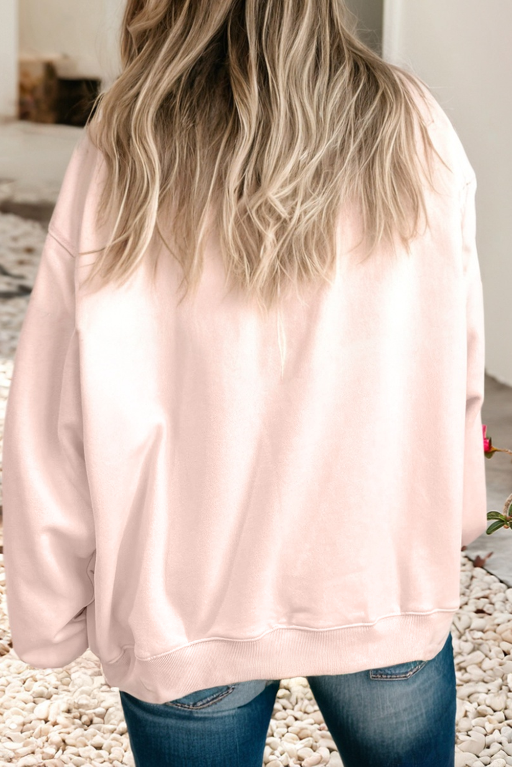 LDC Oversize Mock Neck Sweatshirt| S-XL