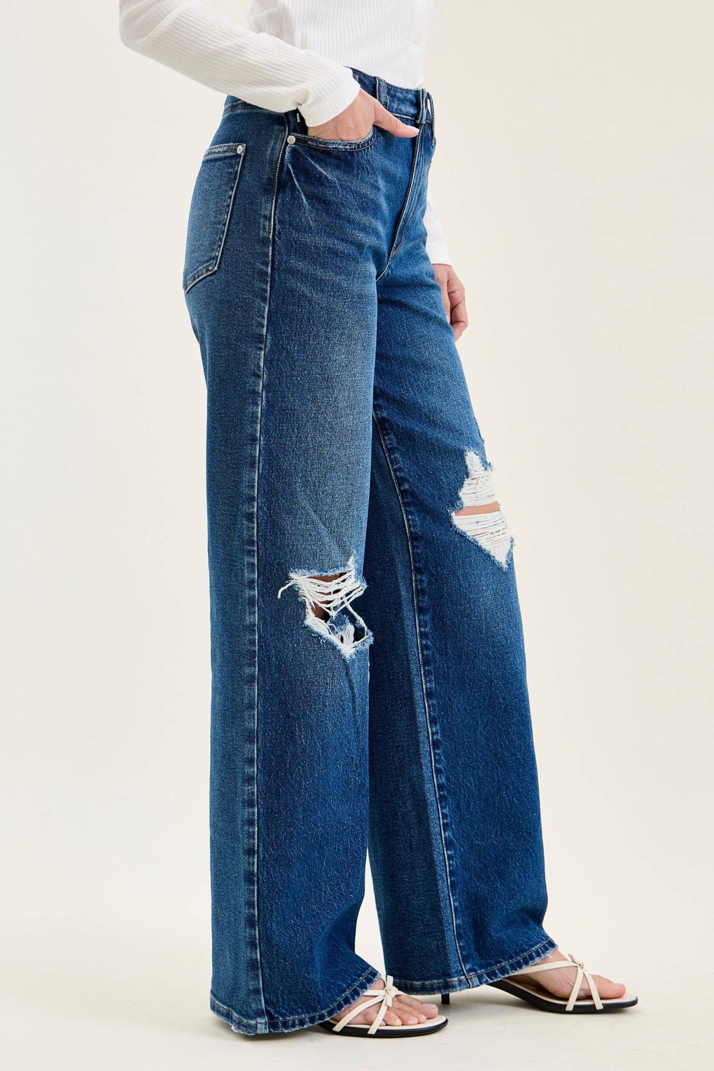 Judy Blue High Waist with Adjustable Wasitband Tabs