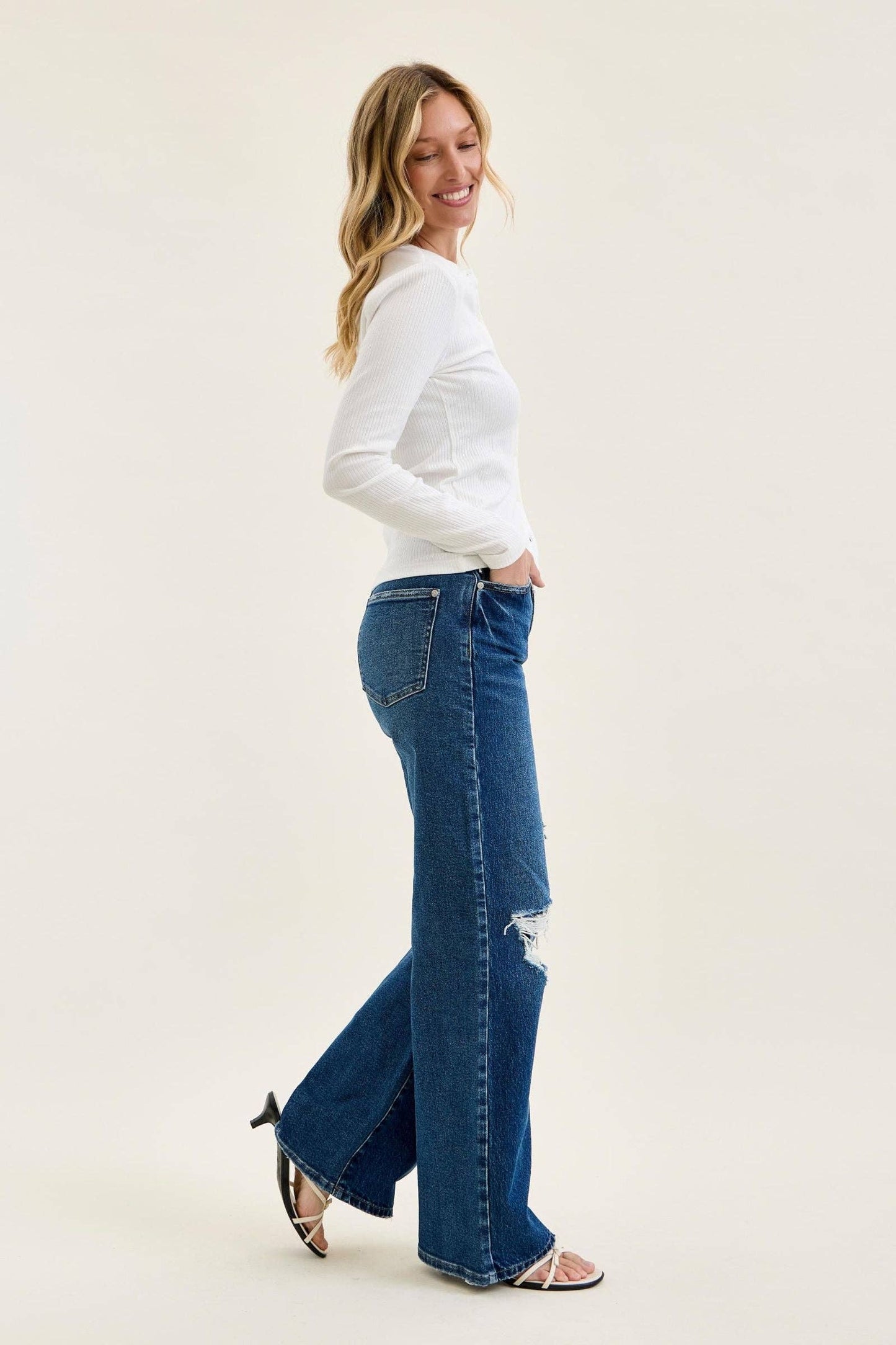 Judy Blue High Waist with Adjustable Wasitband Tabs
