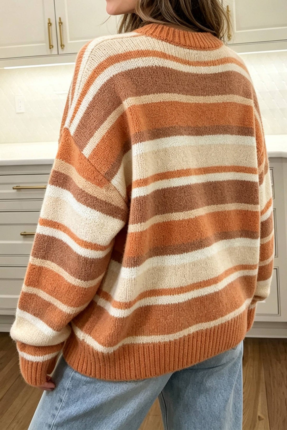 Stripe Loose Sweater